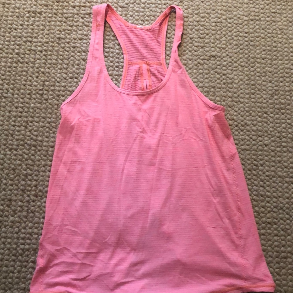 Pink Lululemon Racerback Top